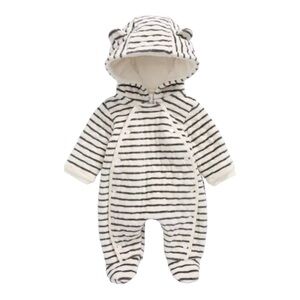 Nordstrom Striped Hooded Baby Bunting